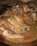 Pollo al disco