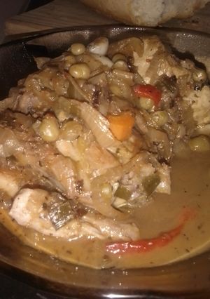 Una foto de Pollo al disco