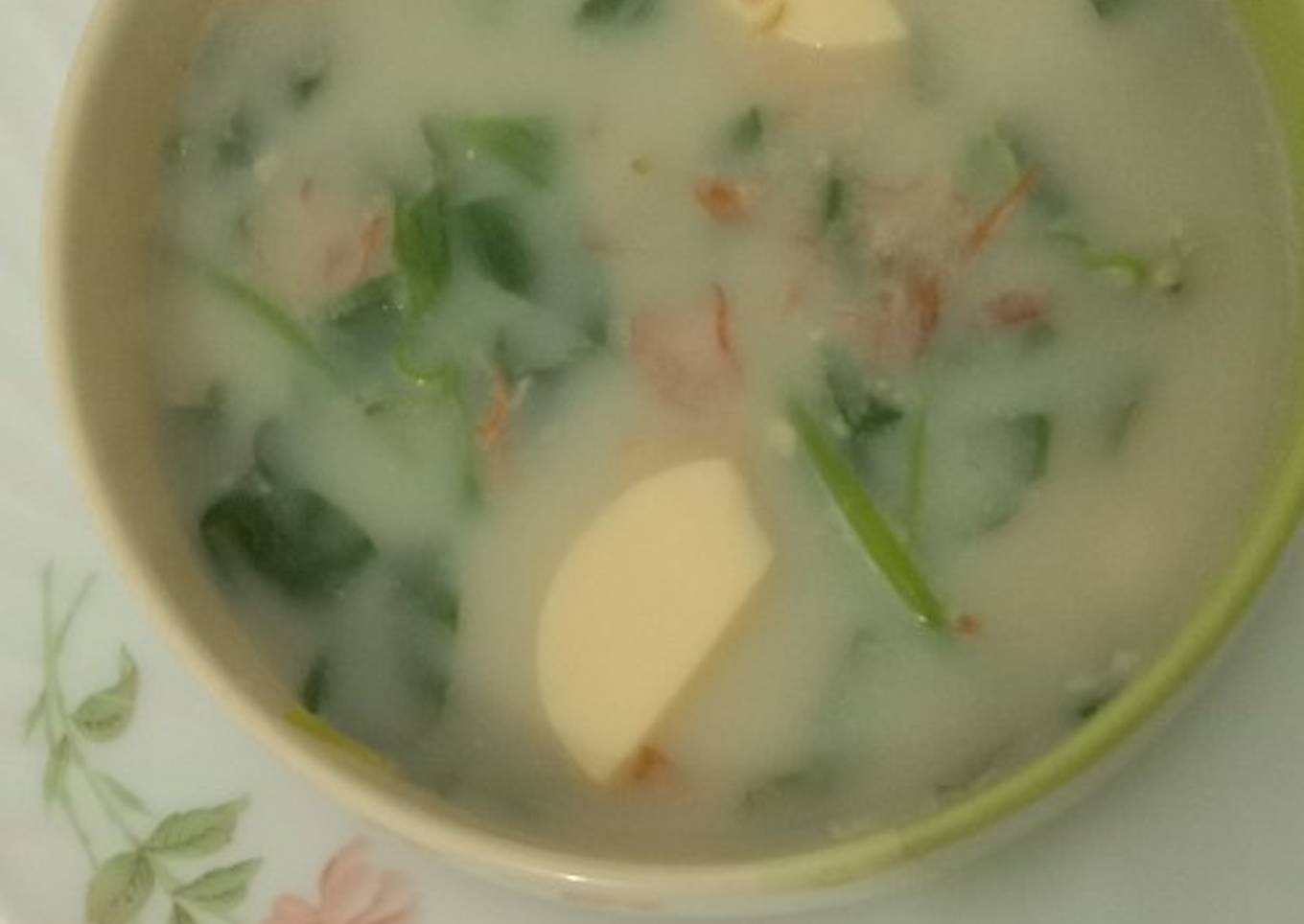Resep Bobor bayam tofu, Lezat