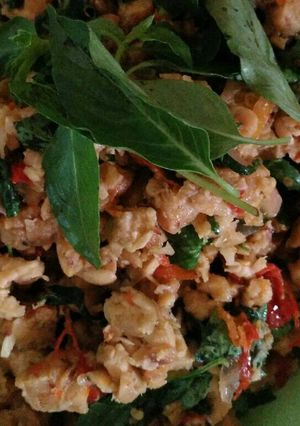 Foto resep Tempe sambal kemangi