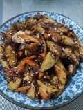 Sweet and spicy Burdok (gobo)