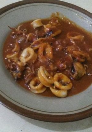 Foto resep Cumi asam manis