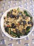 Spinach with Century Egg