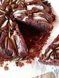 Torta cioccolato e pere