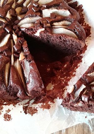 Foto di Torta cioccolato e pere
