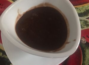 Una foto de Ganache de chocolate para cubiertas