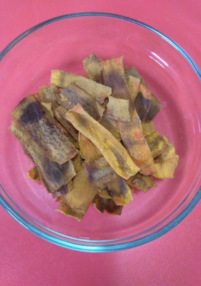Una foto de Chips de Zanahoria