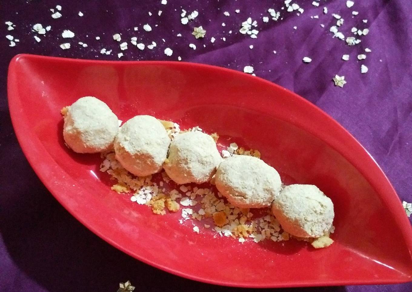 Oats Jaggery Laddoo