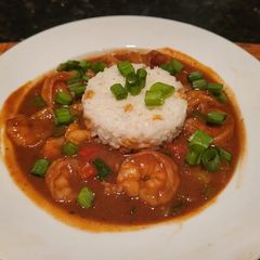 A picture of Shrimp Etouffee – Cajun Style.