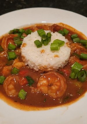 A picture of Shrimp Etouffee – Cajun Style.