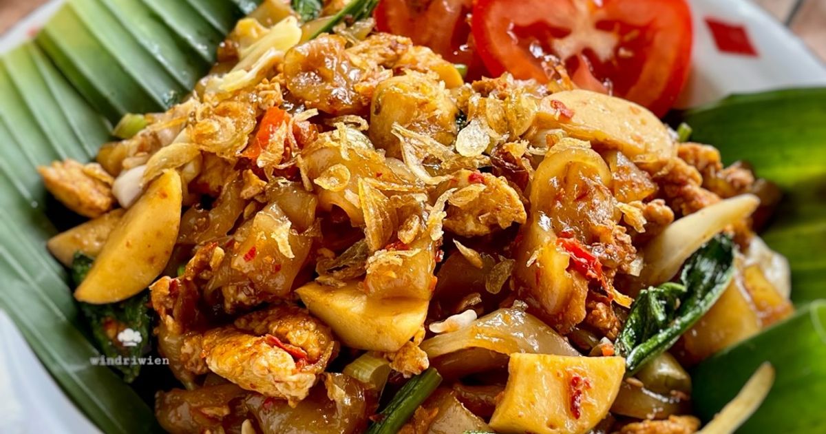 Kwetiaw Goreng Sambal Terasi