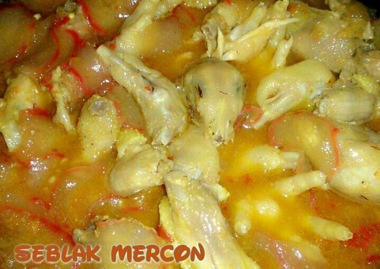 Resep Seblak Mercon, Bikin Ngiler