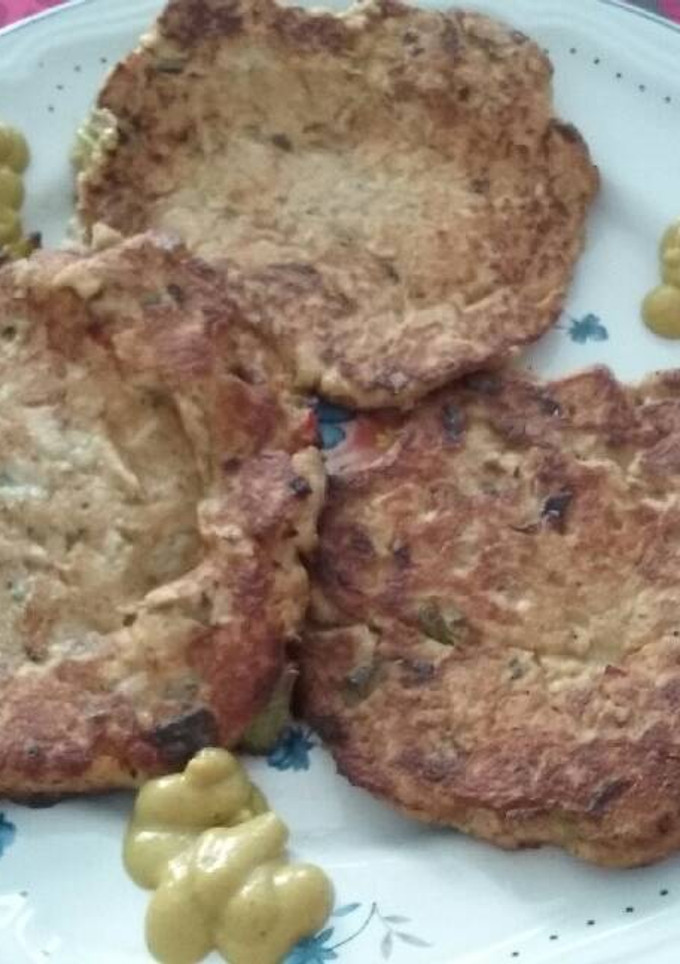 Una foto de Hamburguesas de Atún con pimientos