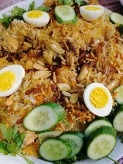 صورة لوصفة رز كابلي بالدجاج
