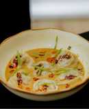 Coconut-Infused Beef Dumpling Soup