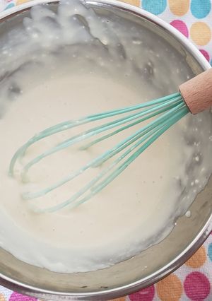 Una foto de Frosting de queso crema y leche condensada