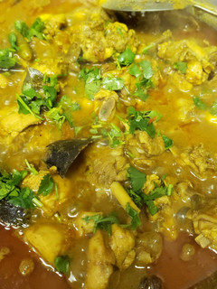 A picture of Spicy Chicken curry.