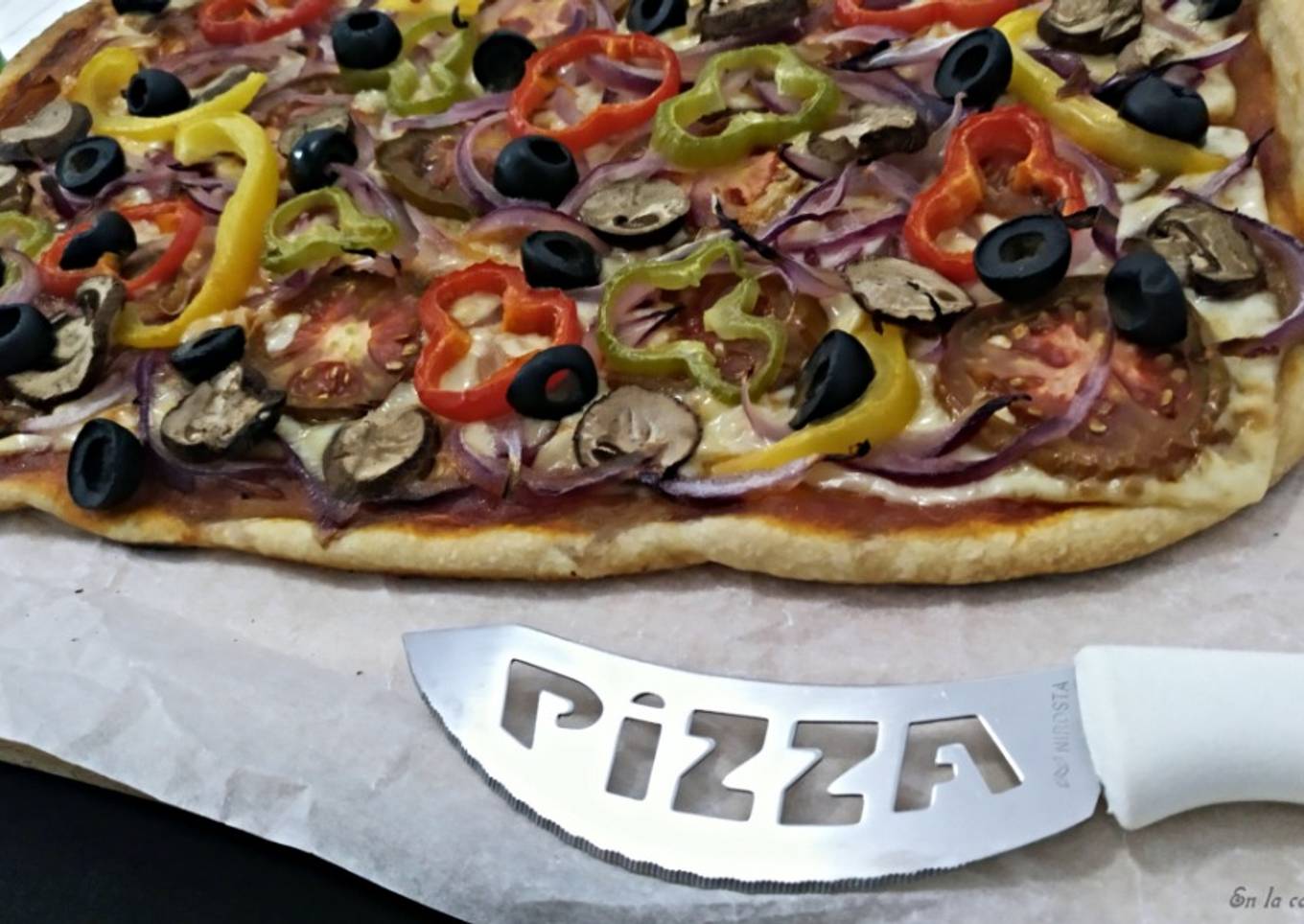 Pizza vegetal