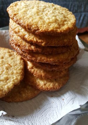 Una foto de Cookies de avena y coco