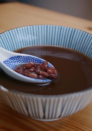A picture of Red Bean Soup.