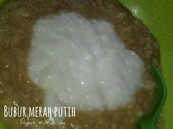 Cara Mudah Membikin Resep Bubur merah putih simple.. yang  Bikin Ketagihan Anti Ribet, Mantap