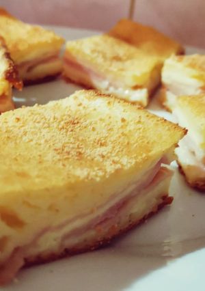 Una foto de Torta de fiambre masa licuada