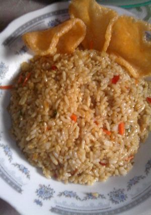 Foto resep Nasi goreng sederhana