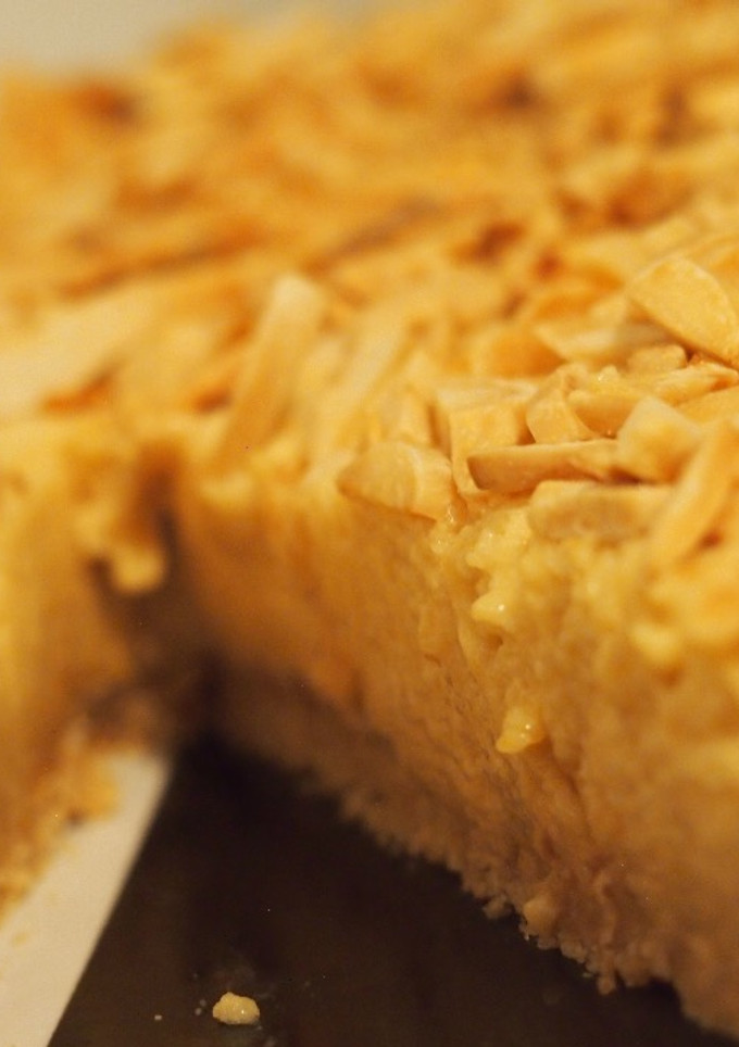 Una foto de Tarta mousse de turrón