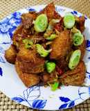 Sườn non chay ram sả ớt