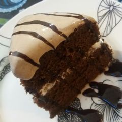 A picture of Chocolate Eid Special Cake 🍰🍰🍰🍫🍫🍫.