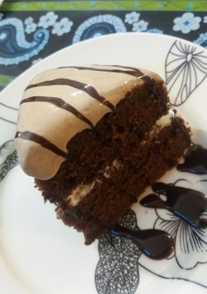 A picture of Chocolate Eid Special Cake 🍰🍰🍰🍫🍫🍫.