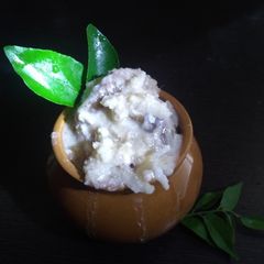 A picture of Ambula rai(dry mango pickle).