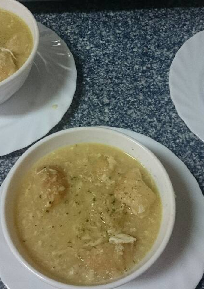 Una foto de Sopa de Cebolla