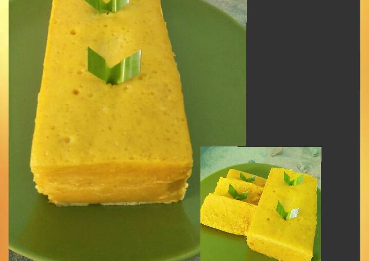 Langkah Mudah untuk mengolah Kue Waluh Kukus, Bikin Ngiler