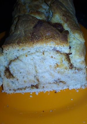 A picture of Cinnamon bread #myhomemadebread.