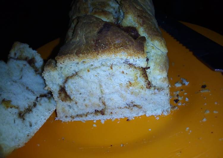 Recipe of Quick Cinnamon bread #myhomemadebread