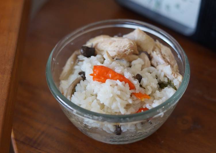 Cara Gampang Menyiapkan Nasi Liwet Ayam Jamur, Menggugah Selera