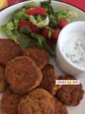 Falafel de garbanzos Vegan al horno