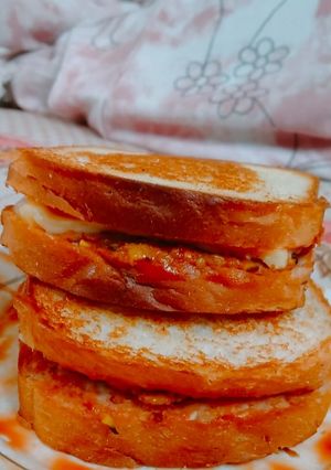 मिक्स वेज स्टफ्ड सैंडविच (Mix veg stuffed sandwich recipe in Hindi) रेसिपी मुख्य फोटो