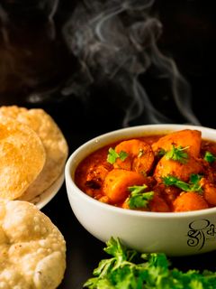 নিরামিষ আলু র দম (niramish aloor dum recipe in Bengali) রেসিপির প্রধান ছবি