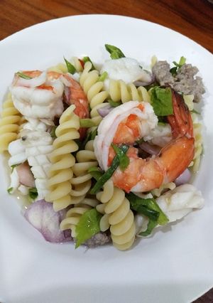รูปของ ยำพาสต้า