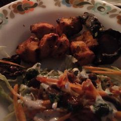 A picture of Chicken Mushkaki.
