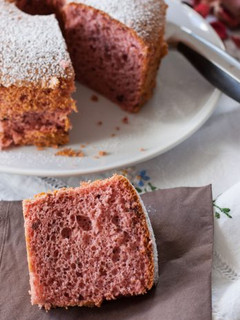 Foto principal de Chiffon Cake de frutos del bosque