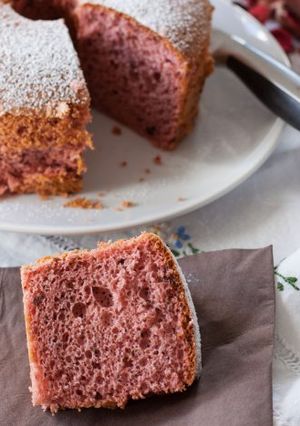 Foto principal de Chiffon Cake de frutos del bosque