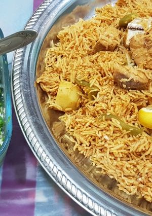 صورة لوصفة كبسة سمك اليريور (القرش الصغير)
