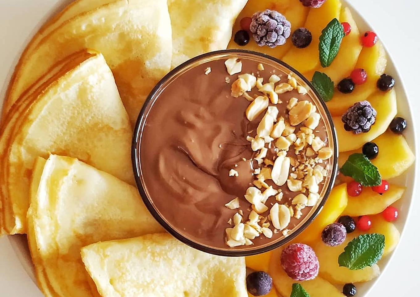 Crepes vegetarianos/veganos