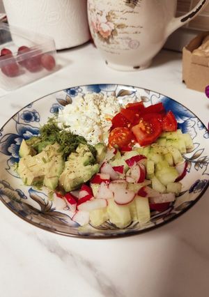 O poză a rețetei Cea mai buna salata.