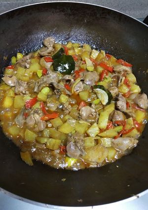 Foto resep Sambal goreng ati ayam