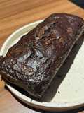Budín fit de banana y chocolate