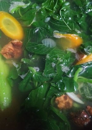 Foto resep 27. Sayur Bening Bayam dan Oyong